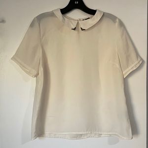 Sparkle & Fade Peter Pan Collar Blouse